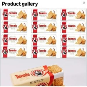 Bakers Tennis Coconut Biscuits